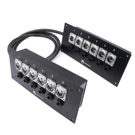 xlr junction box|24 channel digital snake.